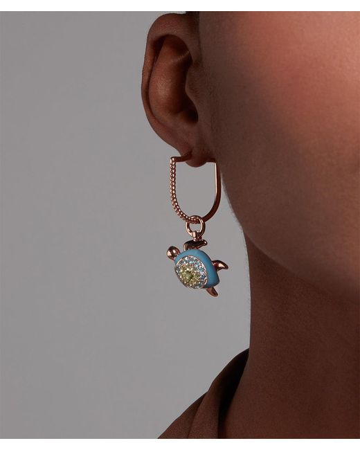Onia Metallic Braided Everyday U-Hoops