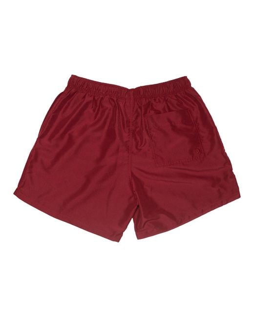 Bdxy Studio Red The Extra Swimshorts Burgundy for men