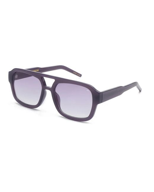 A.Kjærbede Purple Kaya Sunglasses Shadow