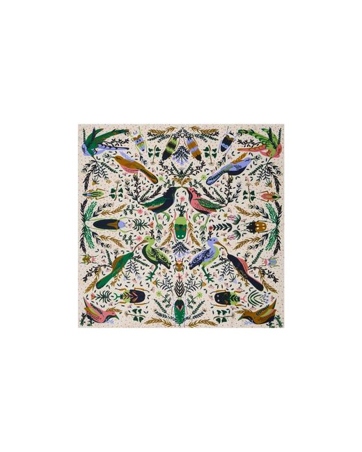 Saachi Green Aviary Botanical Oversized Bandana