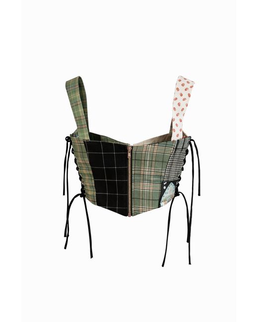 Castaneda Black Bustier