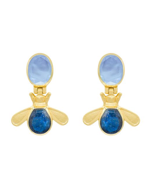 Marcia Moran Blue Belle Earrings