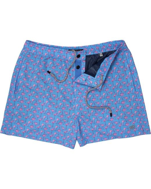 Lords of Harlech Blue Quack Flamingoes for men