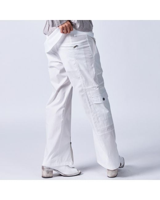 Dref White Capable Pant