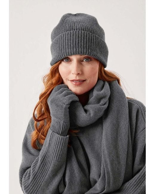 Loop Cashmere Gray Cashmere Glove