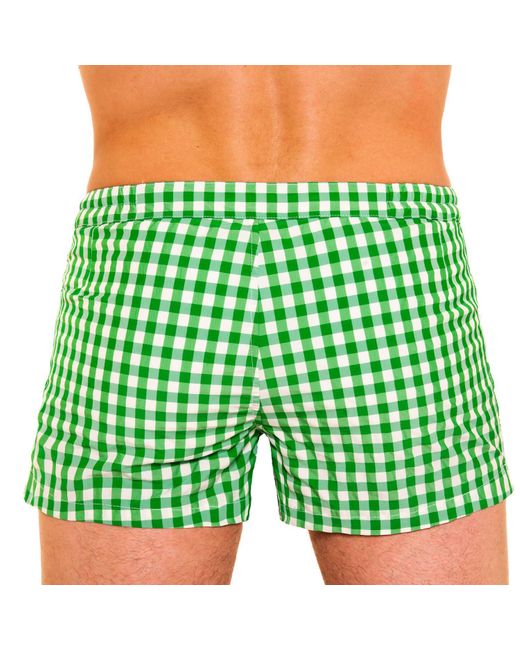Pier Sicilia Green Ugo Checked for men