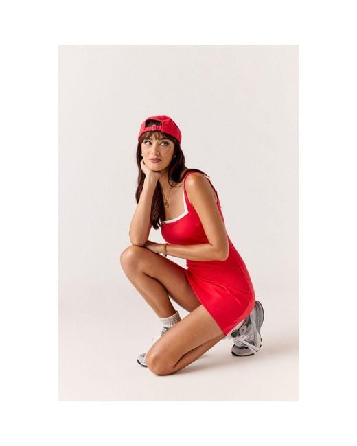 Goldie Byrd Red Cami Dress