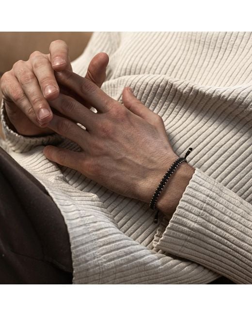 Harbour UK Bracelets Blue Beaded Bracelet For for men