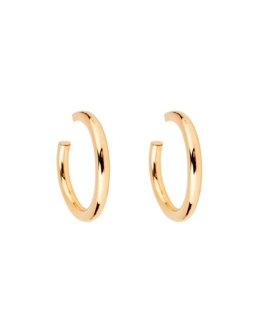 Bounkit Metallic Loretta Small Hoops
