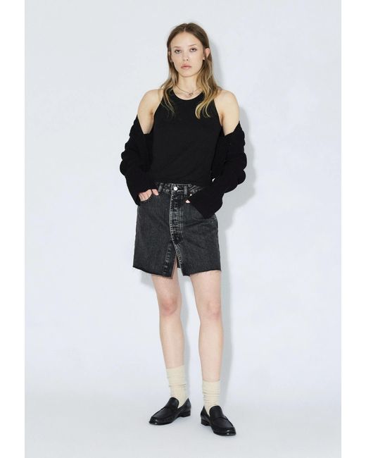Dr. Denim Black Ara Skirt