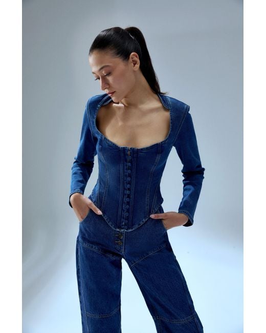 Pcfg Blue Your Itch Bootcut Denim Pant