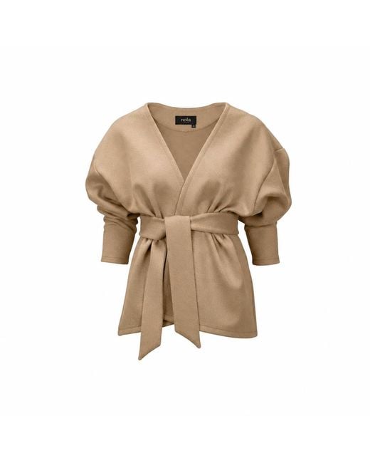 Nola Natural Neutrals Iris Jacket Sand