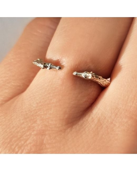 Lee Renee Metallic Horse Ring