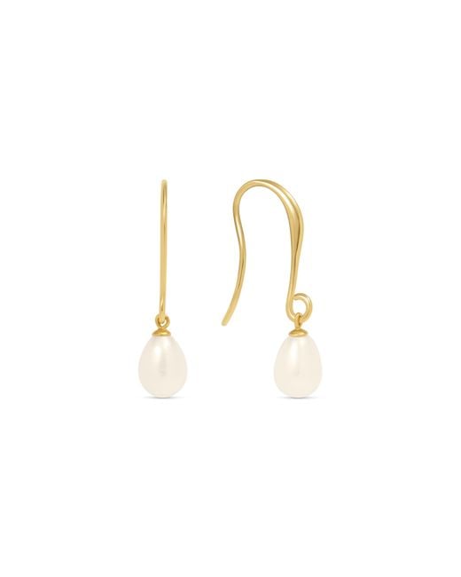 Esterah Metallic Alba Pearl Earrings