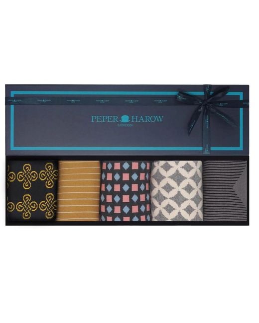 Peper Harow - Made in England Blue Timeless Gift Box for men