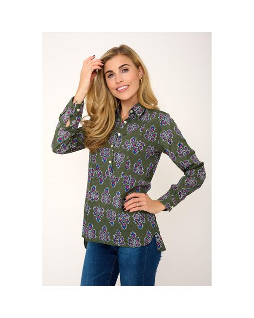 At Last Green Soho Shirt