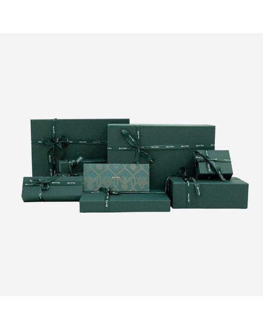 PLACE OF ELMS Green Quartz Denim Pants for men