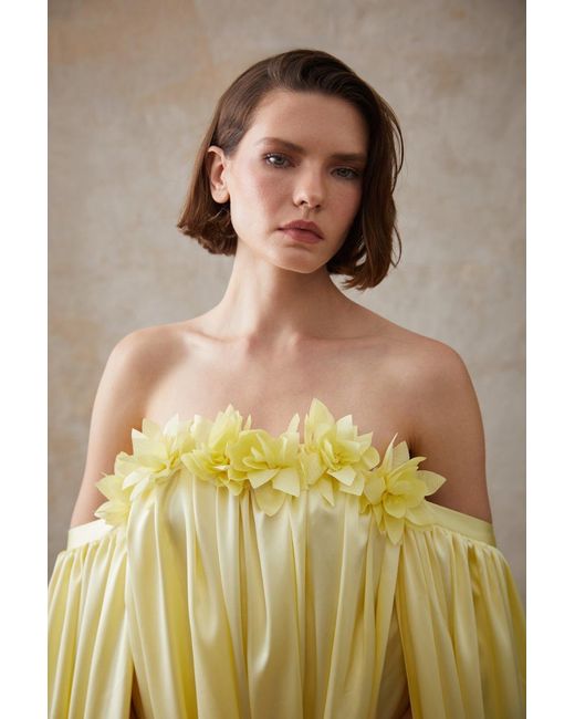 Syla Atelier Yellow Pervin Dress
