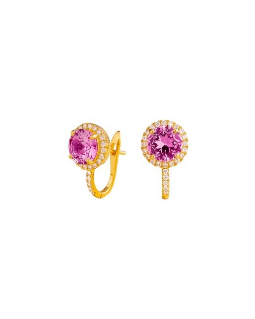 Juvetti Pink Djerv Earrings
