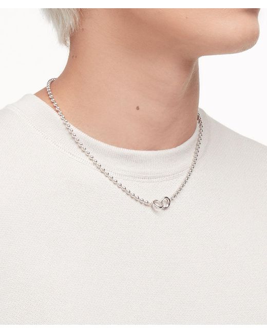 Onia Metallic Maxi Sphere Necklace
