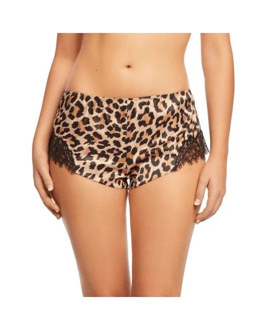 SAINTED SISTERS Brown Scarlett French Knicker Animal