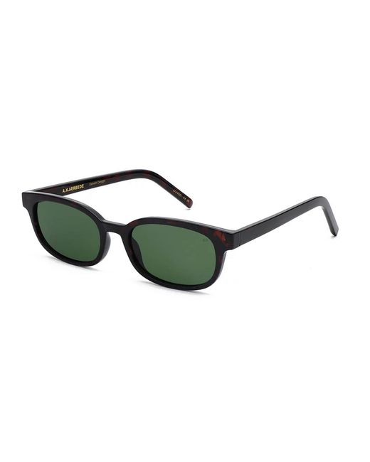 A.Kjærbede Green Charlie Sunglasses Demi Tortoise