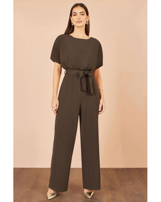 Yumi' Green Batwing Stretch Jumpsuit