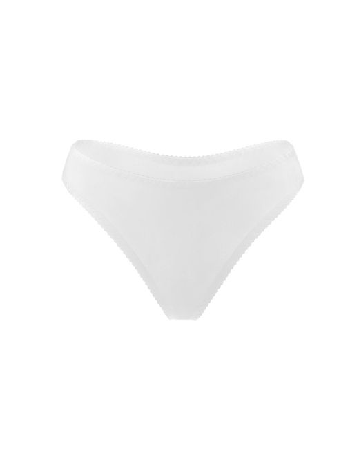 Daily Underwear Brown Neutrals Set Microfiber String Panties