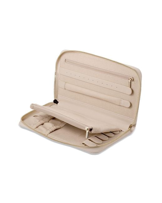 SET & STONES White Neutrals The Jewelry Travel Case -Pearl