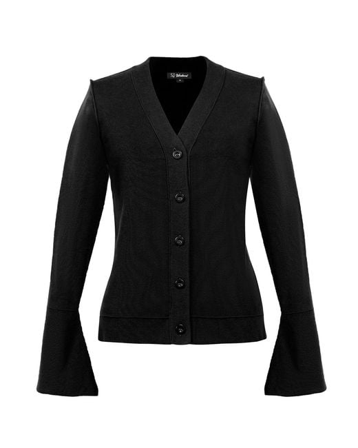 Smart and Joy Black V Neckline Cardigan