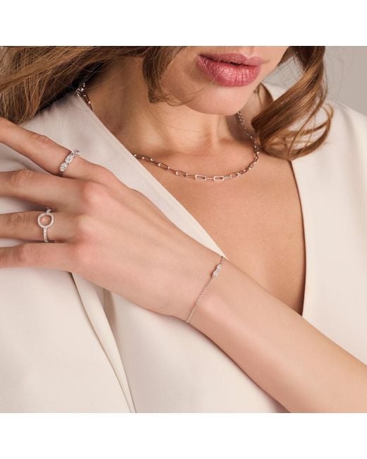 Sif Jakobs Jewellery White Bracelet Ovale Ellera