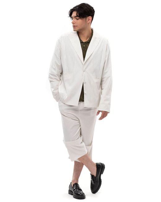 Maison Bogomil Gray Linear Ease – Blazer for men