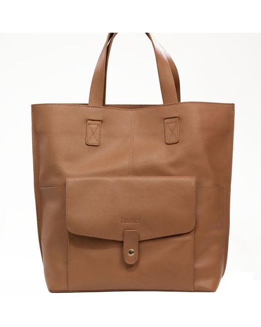 Hamel Atelier Brown Goya Leather Crossbody Bag