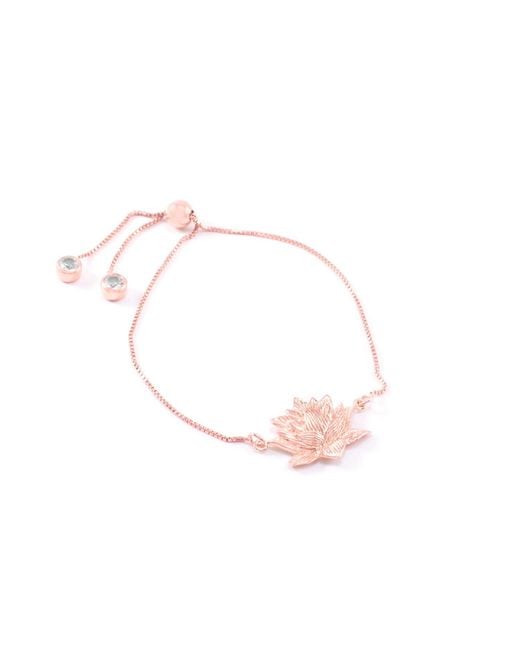 Seven Saints Pink Awakened Lotus Bracelet