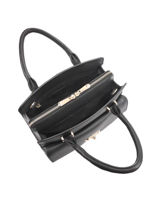 Paul Costelloe Black Eliza Leather Crossbody Bag