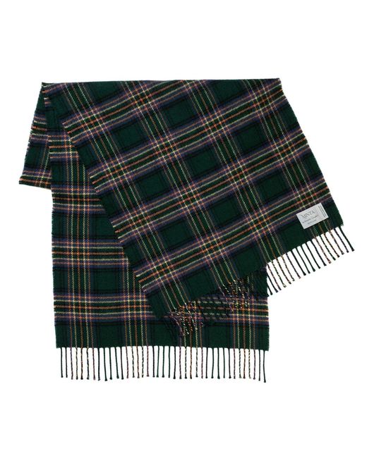 Araminta Campbell Ltd Green Amber Riverbank Lambswool Shawl