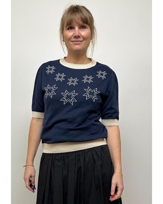 GROBUND Blue Alva Tee