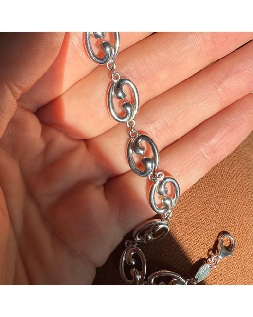 Leni James Metallic The Fibonacci Link Necklace