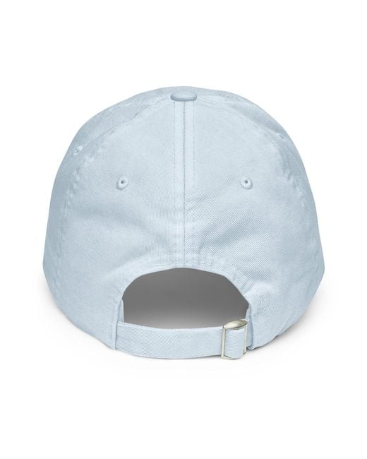 Anchor and Crew Blue Pastel Ampersand Signature Embroidered Chino Cap for men