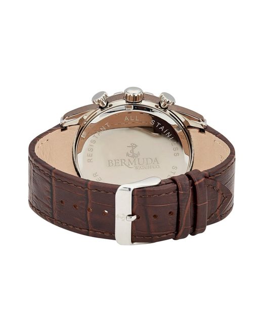Bermuda Watch Company Multicolor Bermuda Watch Co Hamilton, Chronograph Watch for men