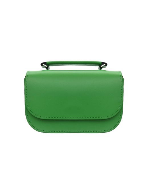 Zatchels Green Aura Handmade Leather Bag