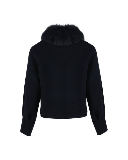 Hortons England Black Hampstead Cashmere Jacket