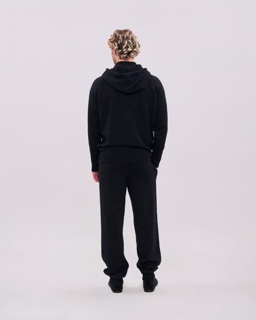 La Granni Black Knitted Gato Trousers
