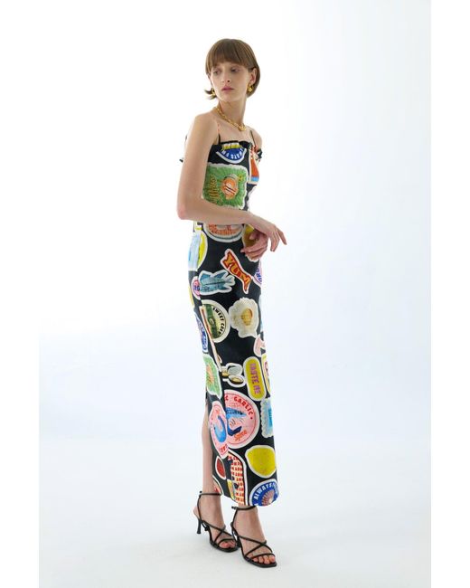 We Are Kindred White Florence Strap Maxi Dress