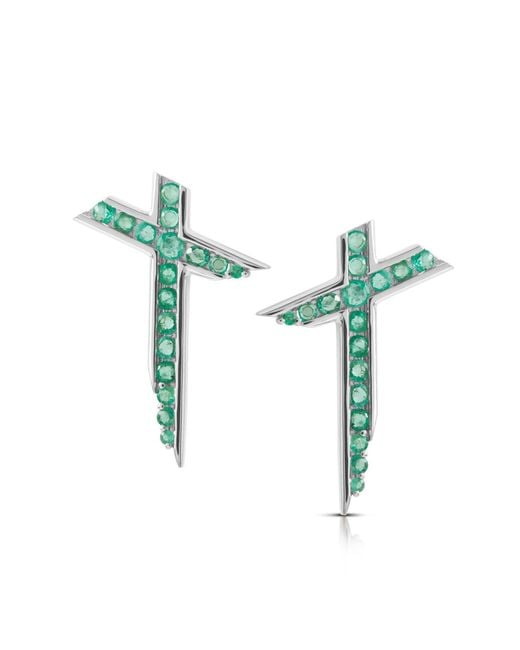 Kasun Blue Lucky Star Earrings
