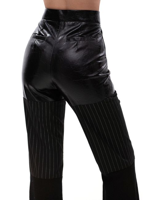 Maison Bogomil Black Structured Flow – Trousers