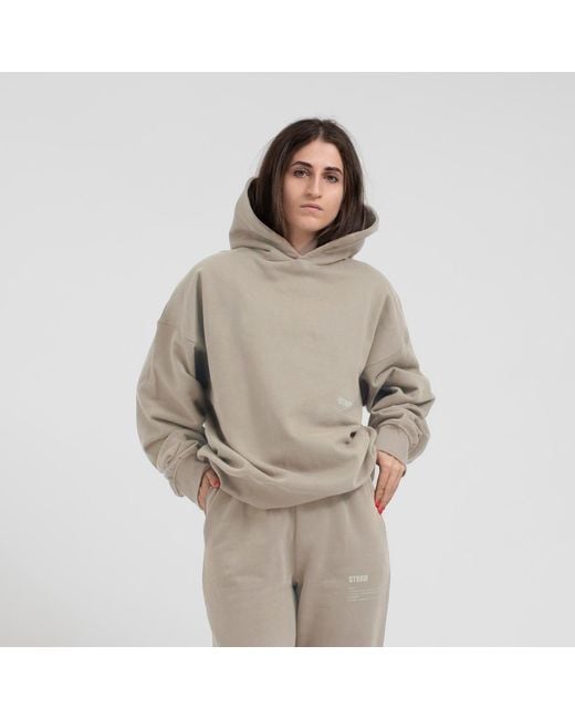 Storm Gray Neutrals The Everyday Oversized Hoodie Stone