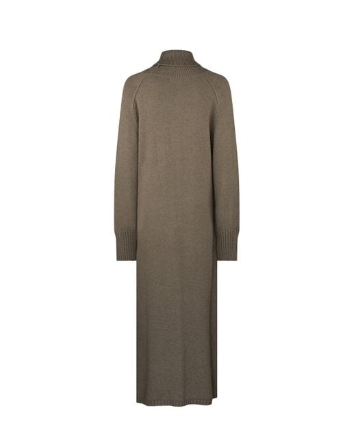 Dref Green Solaris Maxi Rollneck Knit