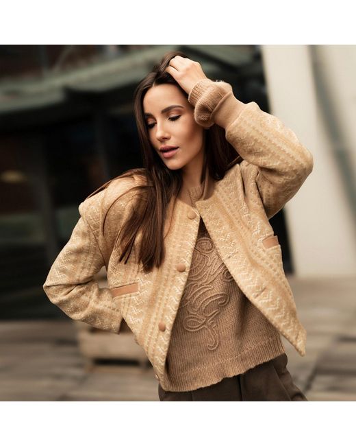Mandragora Natural Neutrals Wool And Baby Alpaca Sweater