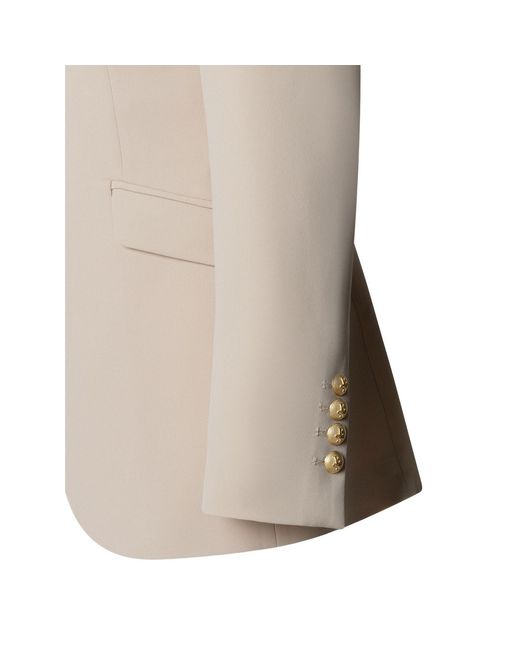 The Extreme Collection Natural Neutrals Atelier Blazer With Single Button